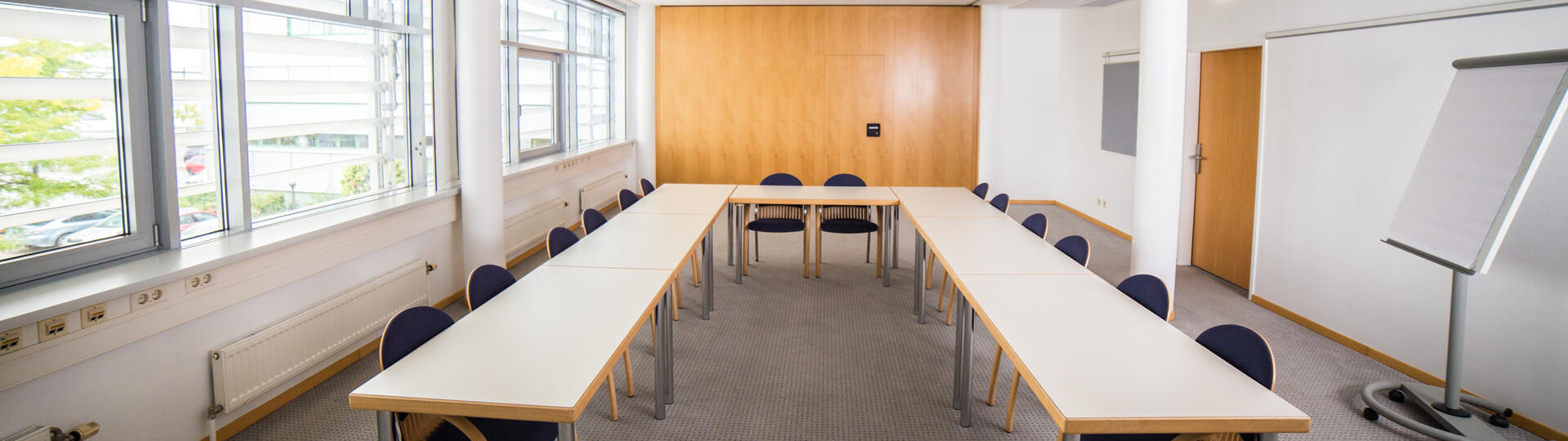 Konferenzraum eines Technologiezentrums