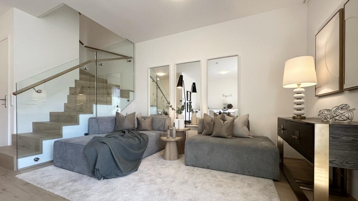 Wohnung Top 17 modern möblierter Wohnbereich