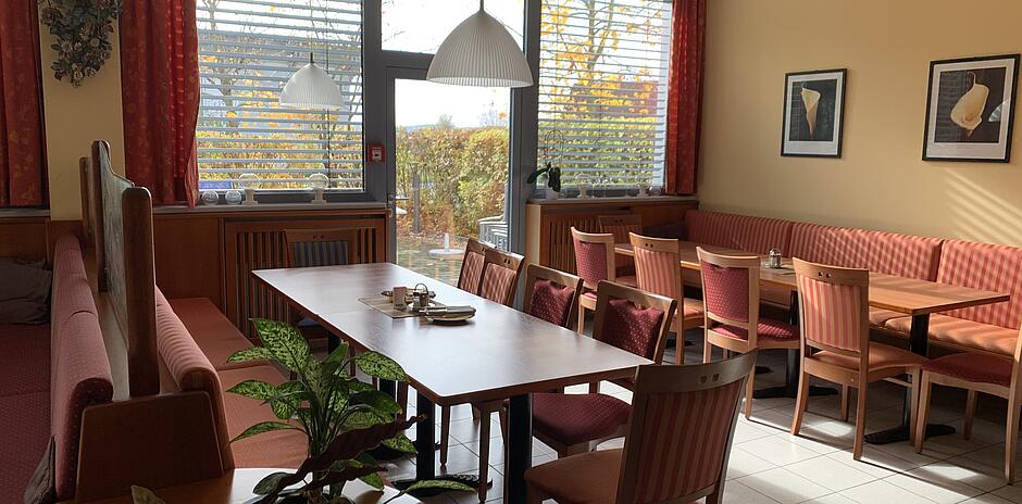 Gastbereich Restaurant Zugang Terrasse